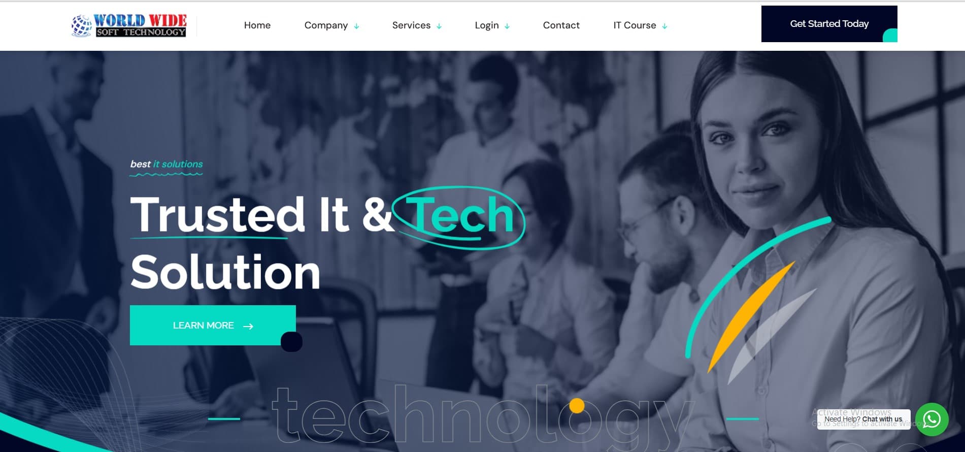IT Company Website